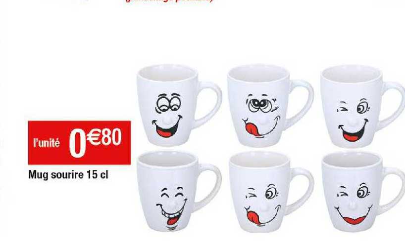 mug sourire 15 cl