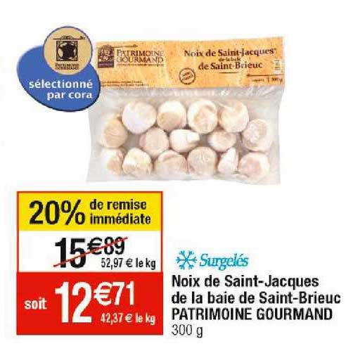 noix de saint-jacques de la baie de saint-brieuc patrimoine gourmand