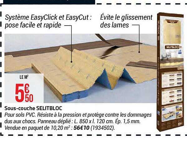 Sous-couche Selitbloc