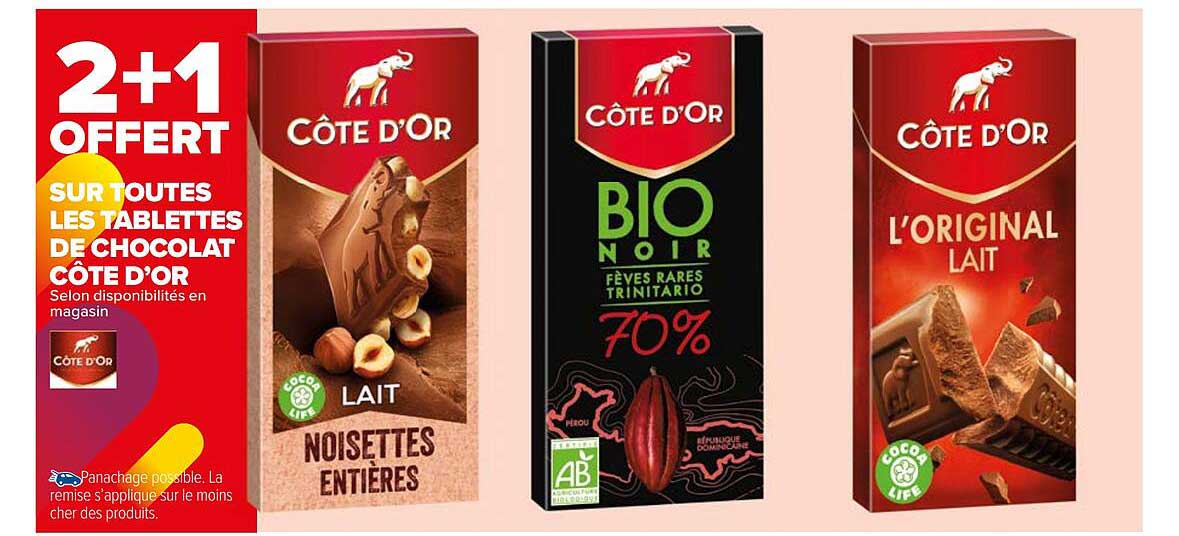 Tablettes De Chocolat Côte D'or