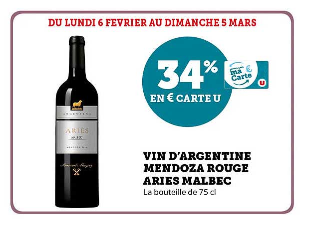 vin d'argentine mendoza rouge aries malbec