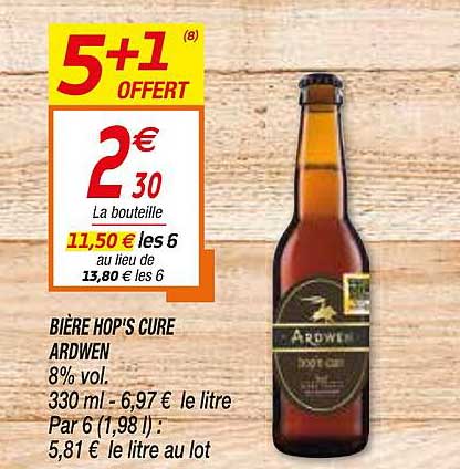 bière hop's cure ardwen 8% vol