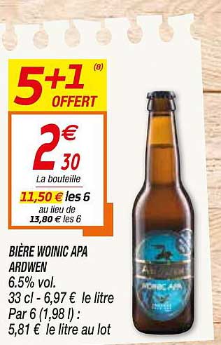 bière woinic apa ardwen