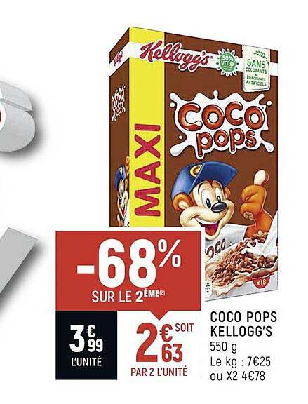 coco pops kellogg's