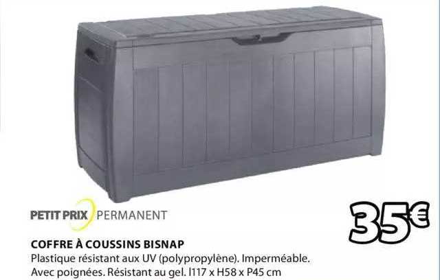 Coffre à Coussin Bisnap