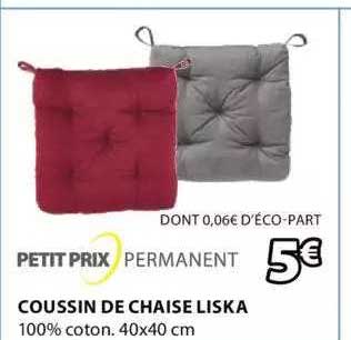 Coussin De Chaise Liska