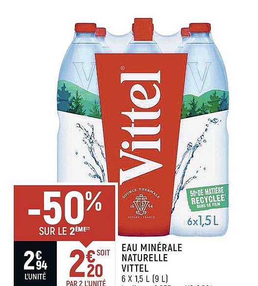 Eau Minérale Naturelle Vittel