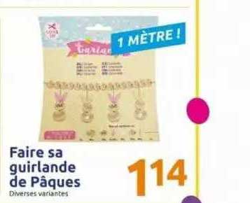 faire sa guirlande de pâques