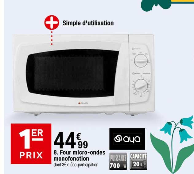 four micro-ondes monofonction aya