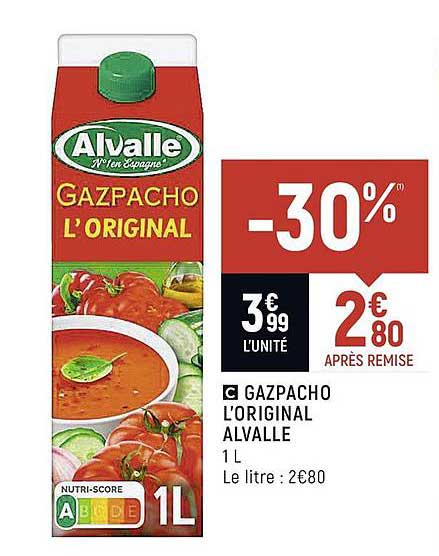 Gazpacho L'original Alvalle