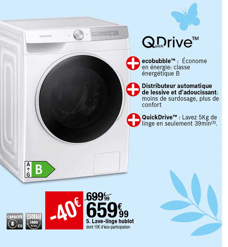 lave-linge hublot