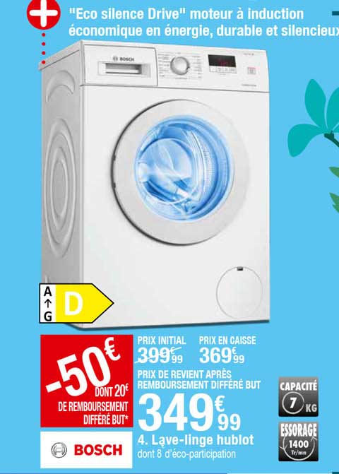 lave-linge hublot bosch