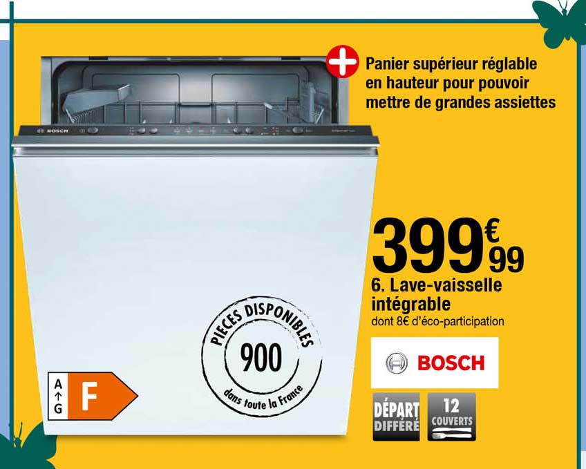 lave-vaisselle intégrable bosch