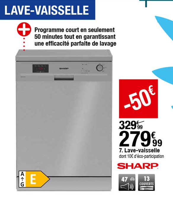 lave-vaisselle sharp