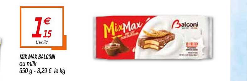 mix max balconi ou milk