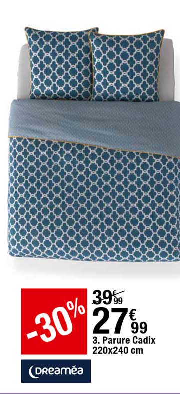 parure cadix 220 x 240 cm dreaméa