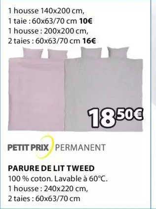 Parure De Lit Tweed