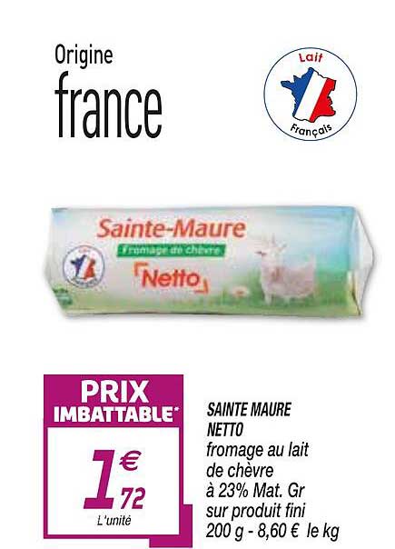 sainte maure netto