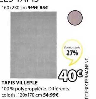 tapis villeple