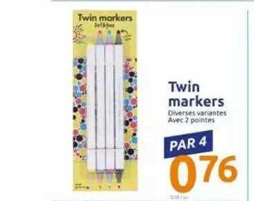 twin markers