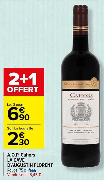 a.o.p. cahors la cave d'augustin florent