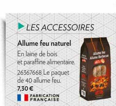 allume feu naturel