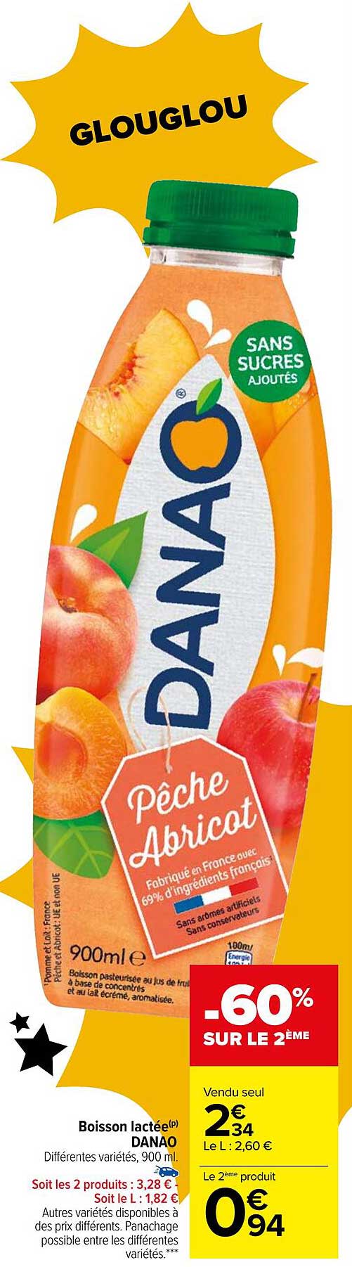 boisson lactée danao