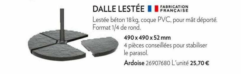 Dalle Lestée
