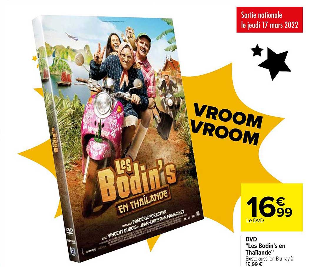 dvd "les bodin's en thaïlande"