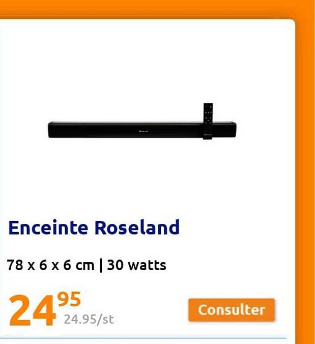 enceinte roseland