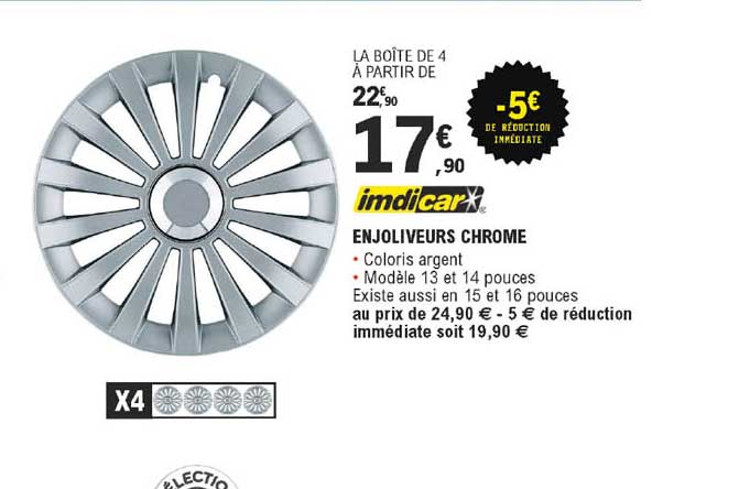 enjoliveurs chrome imdi car
