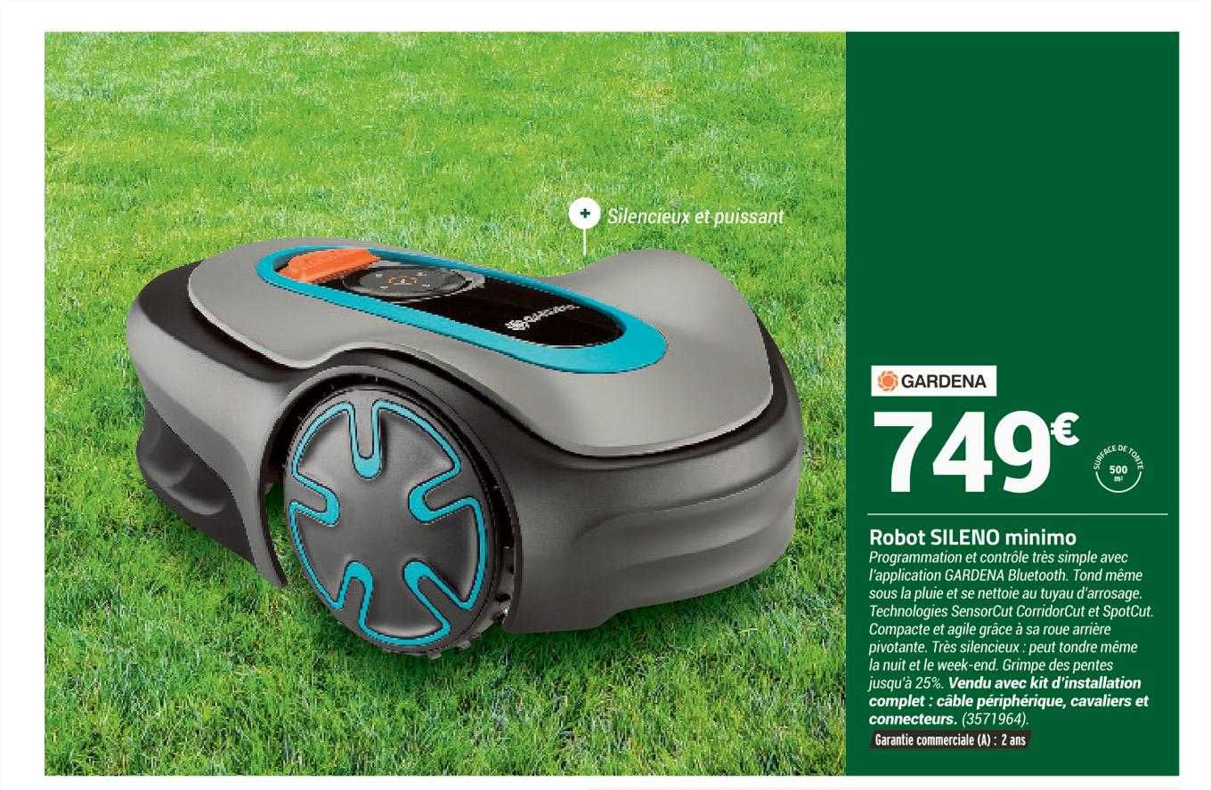 gardena robot sileno minimo