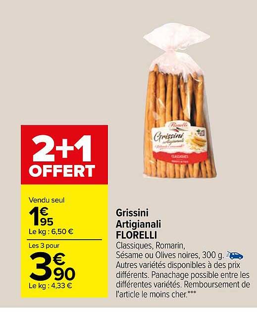 grissini artigianali florelli