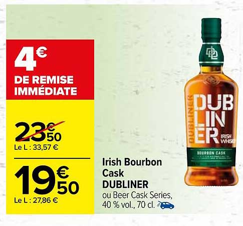 irish bourbon cask dubliner