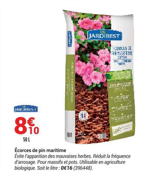 jardibest écorces de pin maritime