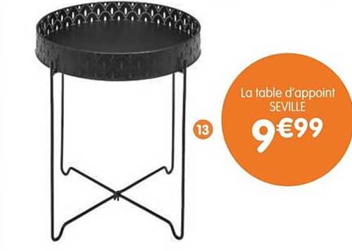 la table d'appoint seville