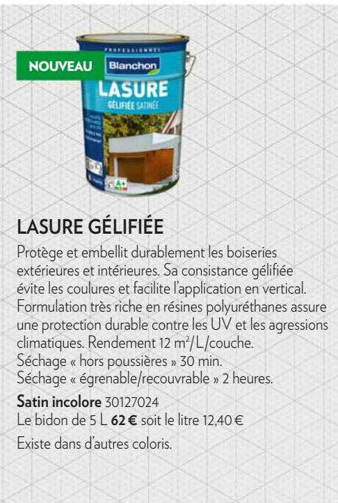 lasure gélifiée blanchon