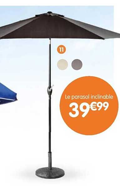 Le Parasol Inclinable