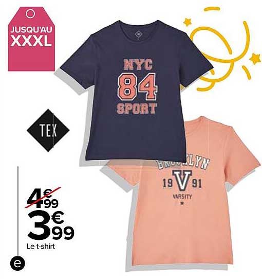 le t-shirt tex