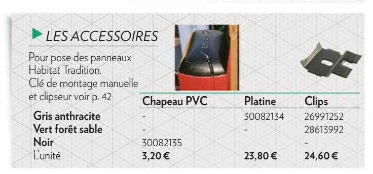 Les Accessoires