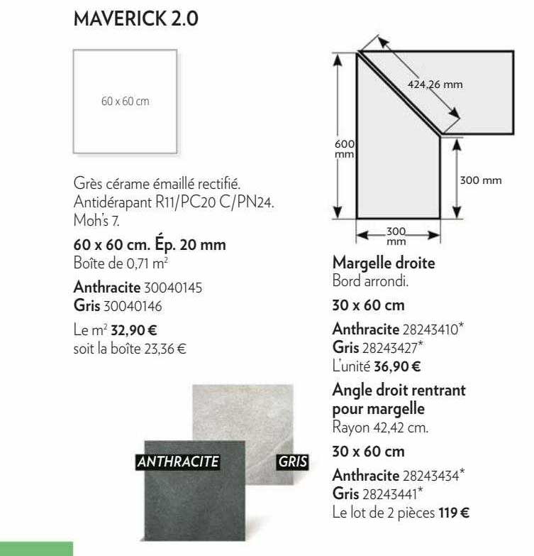 maverick 2.0 anthracite gris