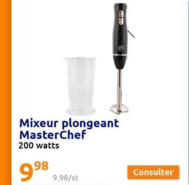 mixeur plongeant masterChef