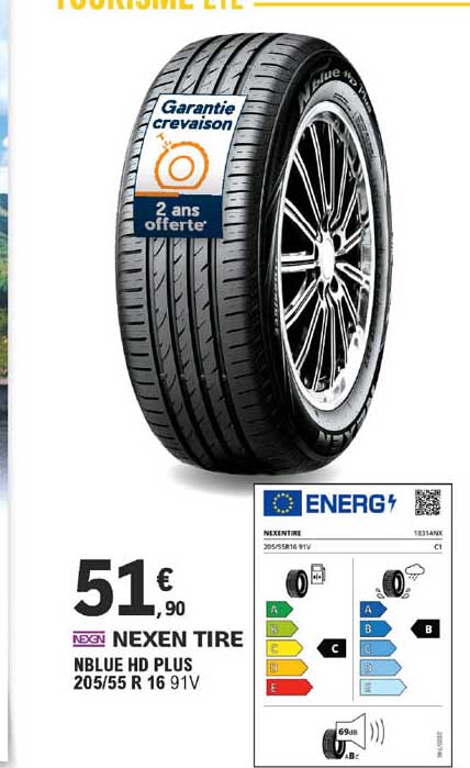 nblue hd plus nexen tire