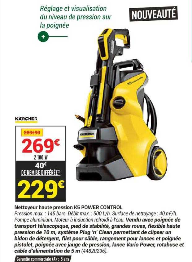 nettoyeur haute pression k5 power control kärcher