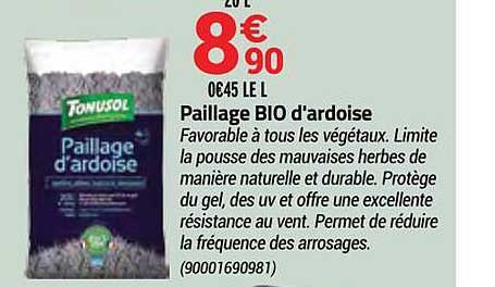 Paillage Bio D'ardoise