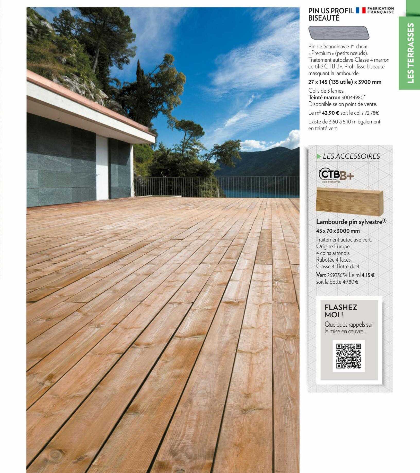 pin us profil biseauté