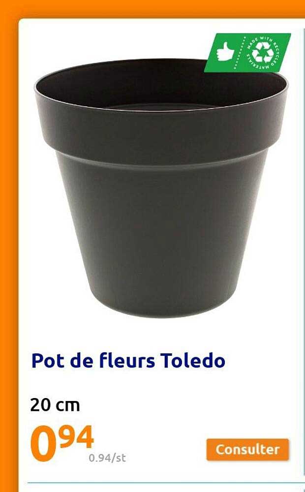 Pot De Fleurs Toledo