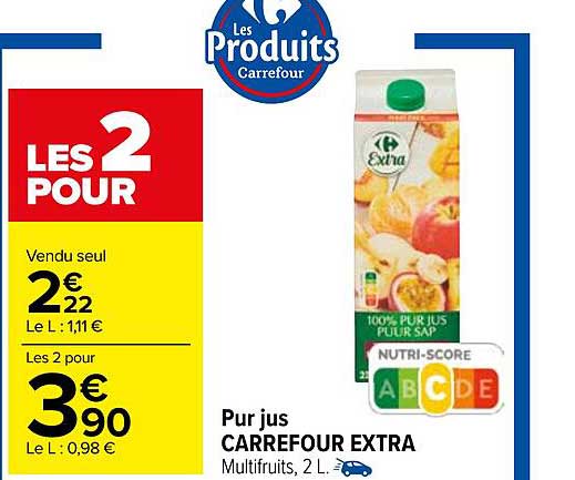 Pur Jus Carrefour Extra