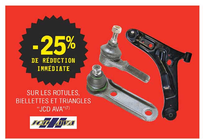 rotules, biellettes et triangles "jcd ava"