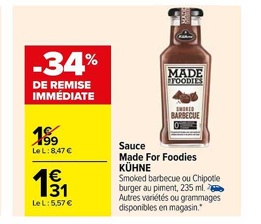 sauce made for foodies kühne